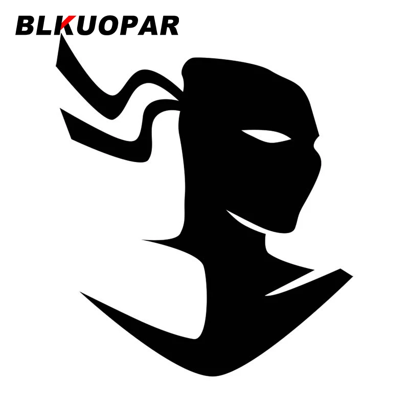 

BLKUOPAR for Ninja Silhouette Car Sticker Funny Waterproof Decal Personality Motorcycle Bumper Surfboard Car Door Protector