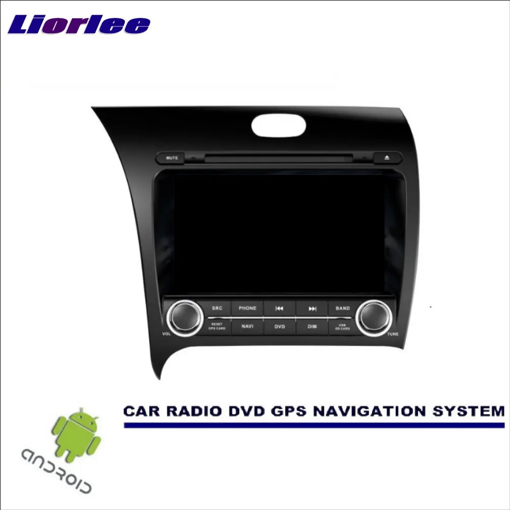 

Liorlee Car Android Navigation System For KIA Cerato 2012-2016 LHD Radio Stereo CD DVD Player GPS Navi BT HD Screen Multimedia