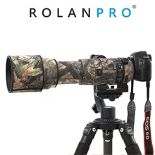 

ROLANPRO Lens Camouflage Coat Rain Cover for SIGMA 150-600mm F5-6.3 DG OS HSM Sports Lens Sleeve Guns Case Clothing