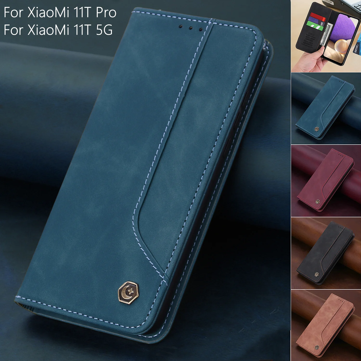 Custodia Xiaomi Poco M4 PRO 5G, Flip Cover Portafoglio