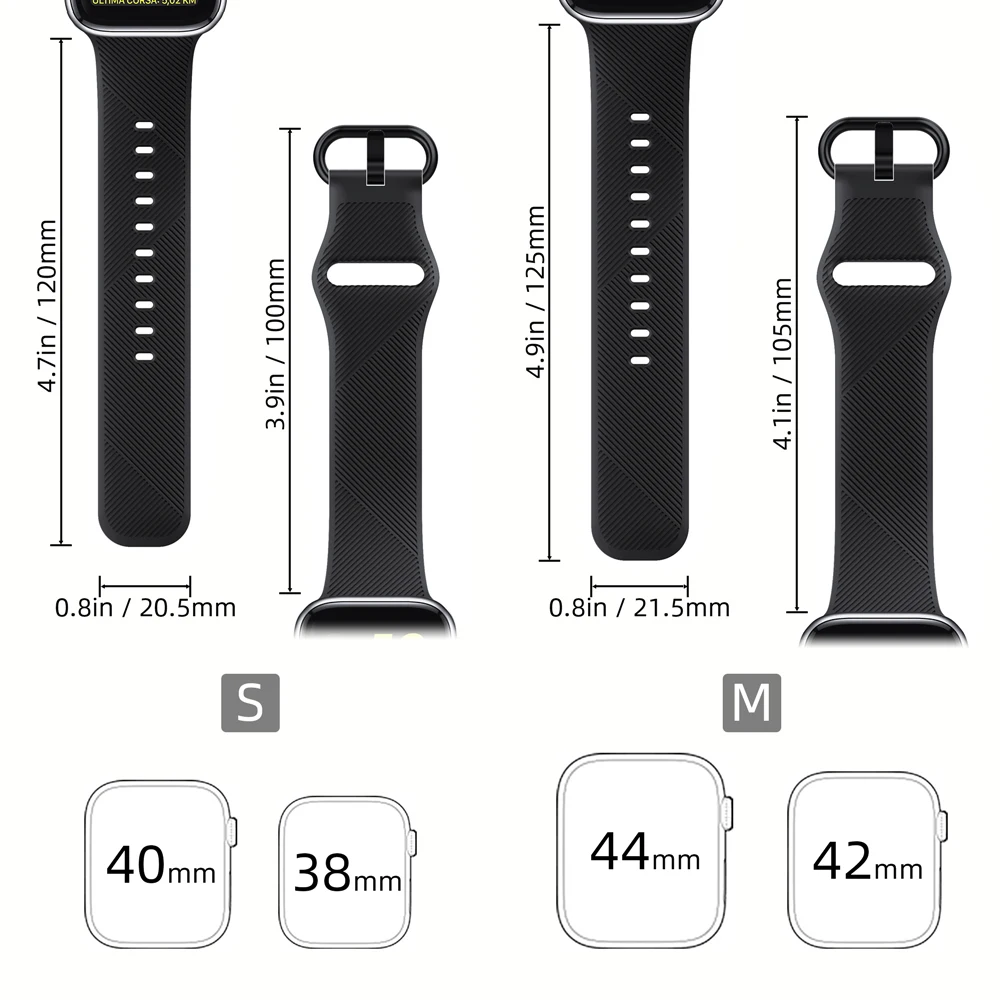 Спортивный ремешок для Apple watch 44 мм 40 мм iWatch 38 мм 42 мм жидкий силиконовый ремешок для часов Браслет Apple watch 5 4 3 2 1 44 40