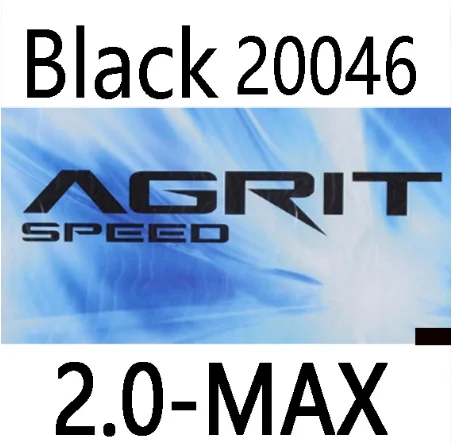 Black 20046 New TSP Agrit Speed Table Tennis Rubber Pips In With Ping Pong Sponge Tenis De Mesa Accesorios Mesa - Цвет: Black 20046