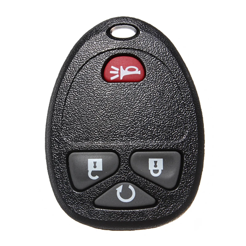 Black 4 Button BTN Remote Key Fob Shell Case &amp Pad For GMC Chevrolet Replacement | Автомобили и мотоциклы