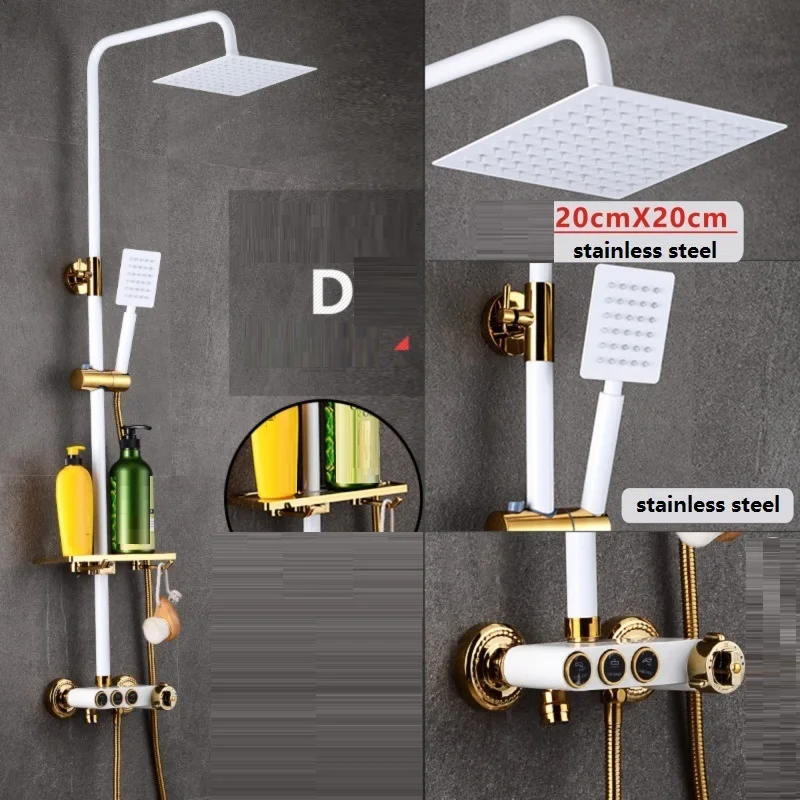 Doccia Salle Bain черная электрическая панель Colonne De Douche Torneira Lavabo Ducha Chuveiro Do Banheiro душевой набор