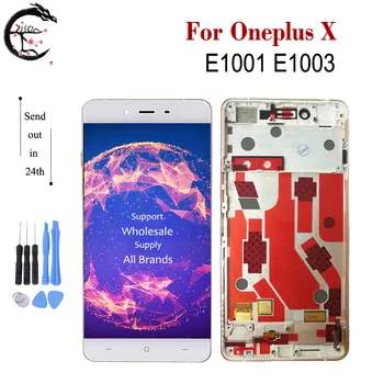 

5.0" LCD With Frame For Oneplus X E1001 E1003 oneplusX LCD Display Screen Touch Sensor Digitizer Assembly One plus X Display New