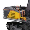 HUINA 592 1:14 Big Remote Control Alloy Excavator 22 Channels Simulation RC Excavator Construction City Trucks Vehicle Boys Toys 5