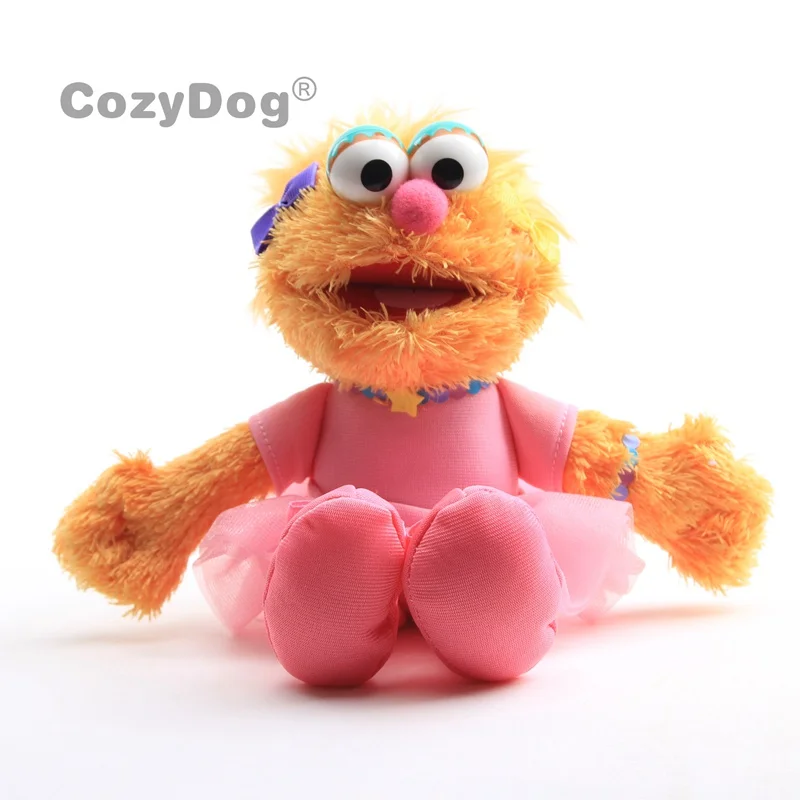 23 см Улица Сезам Зои плюшевые игрушки кукла Peluche Новое поступление Мягкая кукла рождественский подарок на день рождения для детей женщин