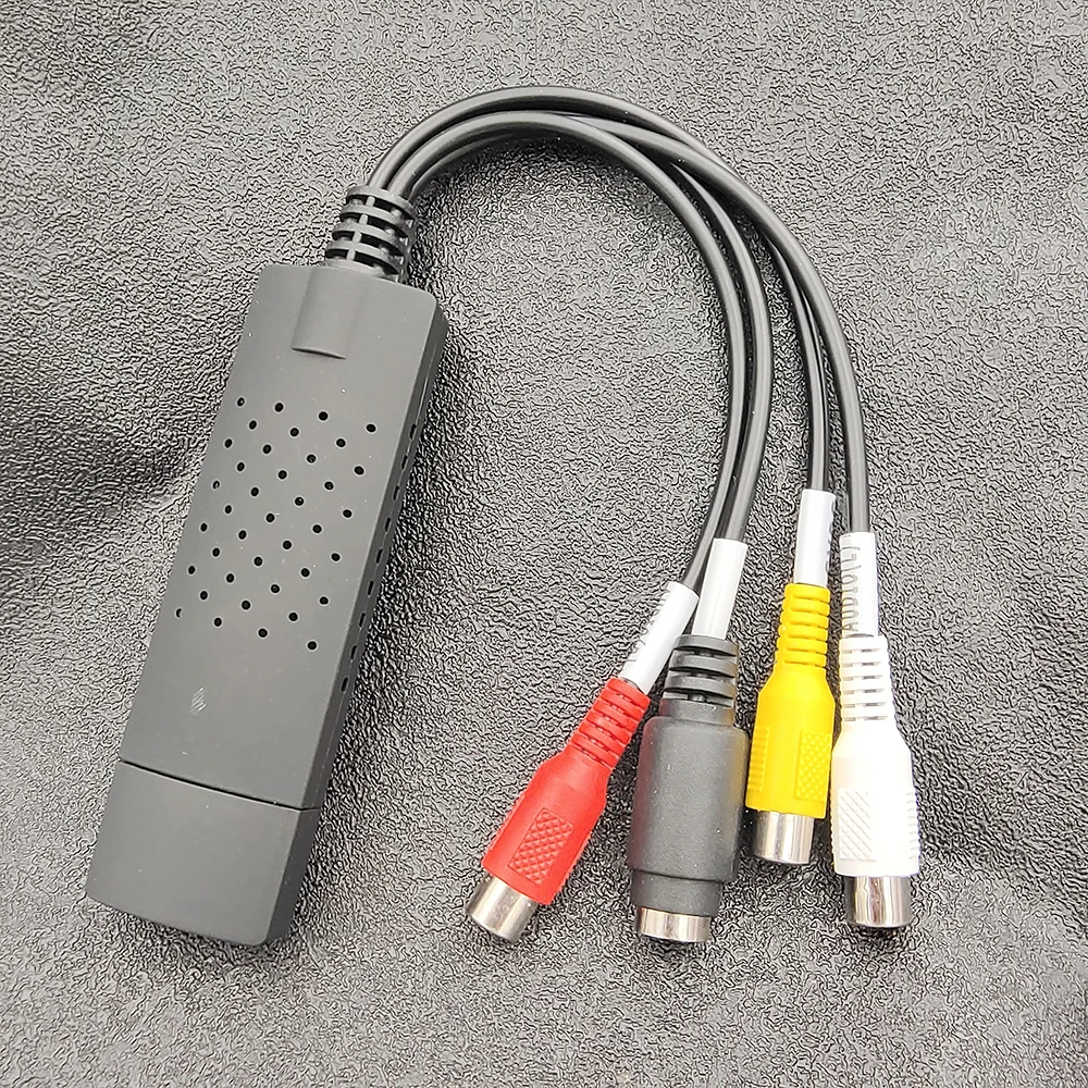 USB 2.0 zachytit karta 4 běžící pás pro video TV DVD VHS audio zachytit adaptér karta pro okna 2000/XP/7/10 TV video DVR