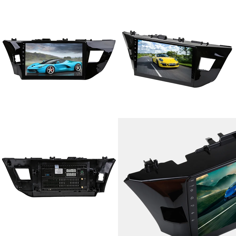 Sinosmart Android 8,1 Автомобильный gps навигатор для Toyota Lewin Corolla 2009 2010 2011 2012 2013 Carplay опционально