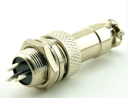 FREE SHIPPING 1set GX16 3 Pin Male Female L71Y Diameter 16mm Circular Connector Aviation Socket Plug Wire Panel | Обустройство дома