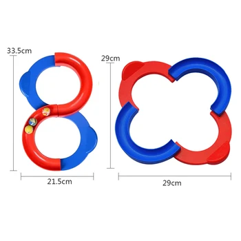 

Children Orbital Ball Toys Infinite Circular Orbit Hand-Eye Coordinated Sensory Training Attention Training Stress Balls Toys