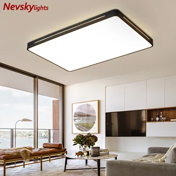 

High power ceiling lighting living room led ceiling lights bedroom square ceiling lamp super bright led kitchen fixture variable