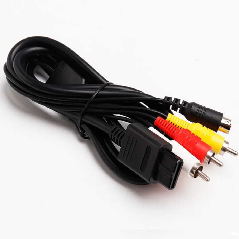 

12PCS 6ft AV TV S-Video AV Cable for Super Nintendo Gamecube 64 SNES NGC N64
