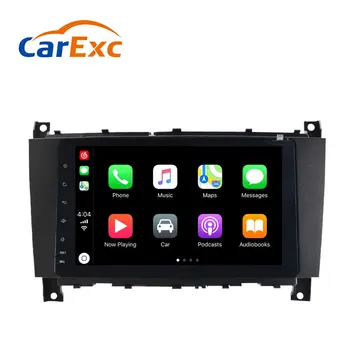 

Android 9.0 Autoradio Built-in CarPlay For Mercedes/Benz W203 W209 W219 A-Class A160 C-Class C180 C200 CLK200 Radio Stereo Unit