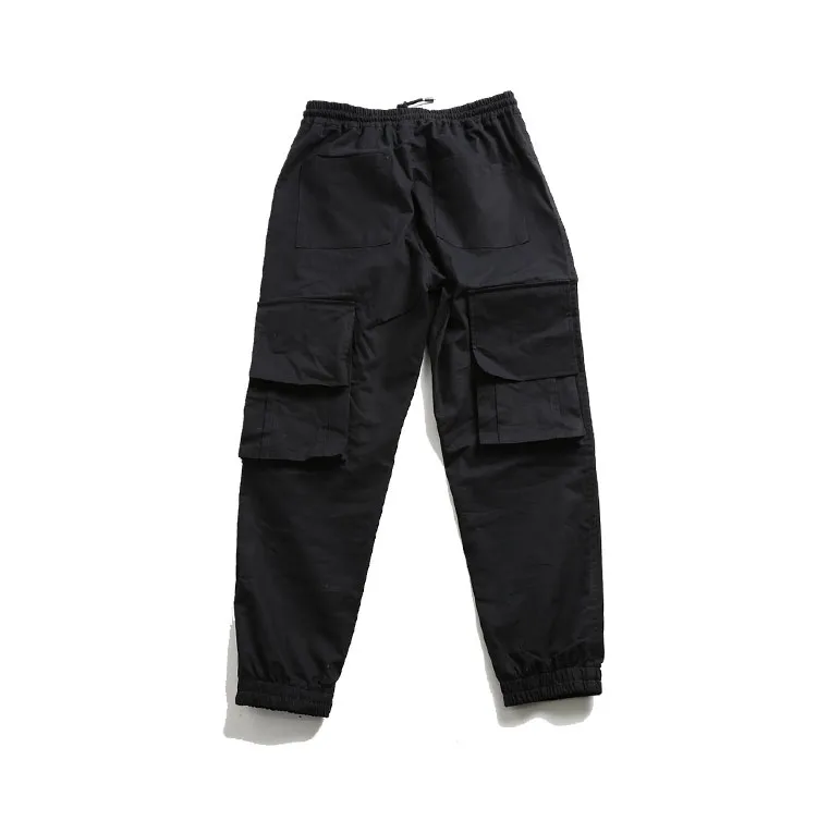 Мужские спортивные штаны для бега с эластичной резинкой на талии; Свободные повседневные походные Мужские штаны с карманами; уличная