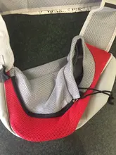 Pet Dog Sling Carrier Breathable Mesh Travel Safe Oxford Sling Bag Carrier for Dog Cat