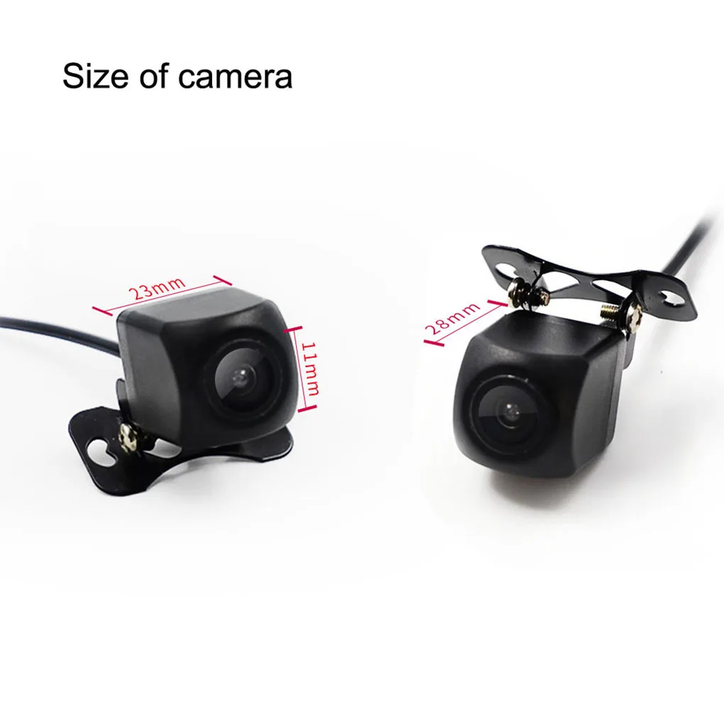 Wi-Fi реверсивная резервная широкоугольная камера Dash Cam ночного видения Автомобильная камера заднего вида Замена для iPhone и Android