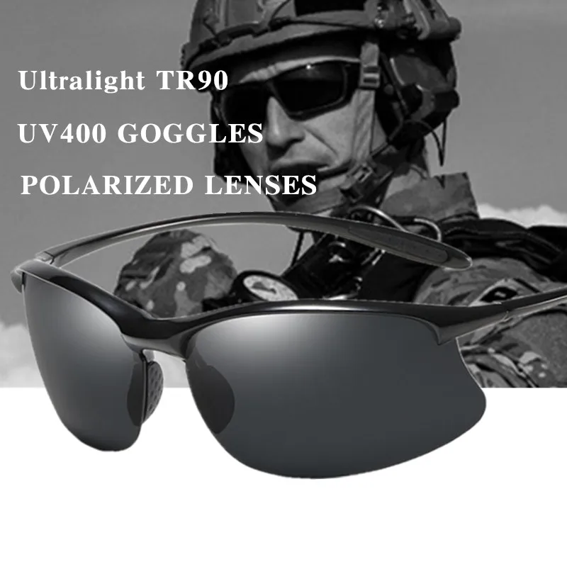 

BENZEN Ultra Light TR90 Polarized Men Sunglasses Anti-UV Driving Shades Male Military Sun Glasses Sports Goggles 9522