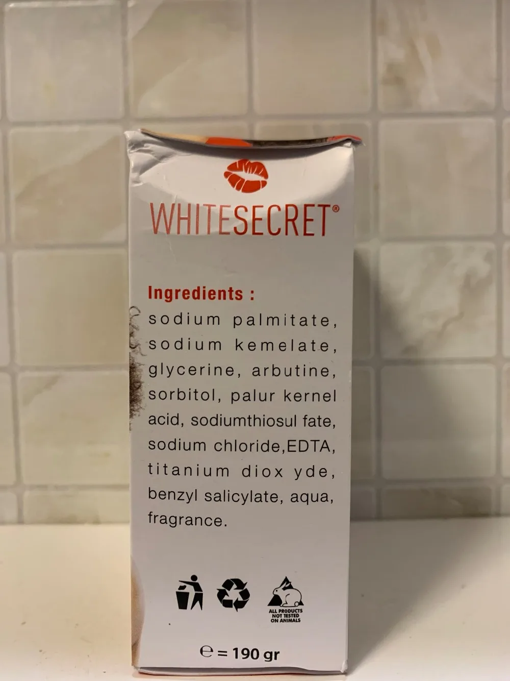 White secret осветляющее мыло для тела и лица 190 г
