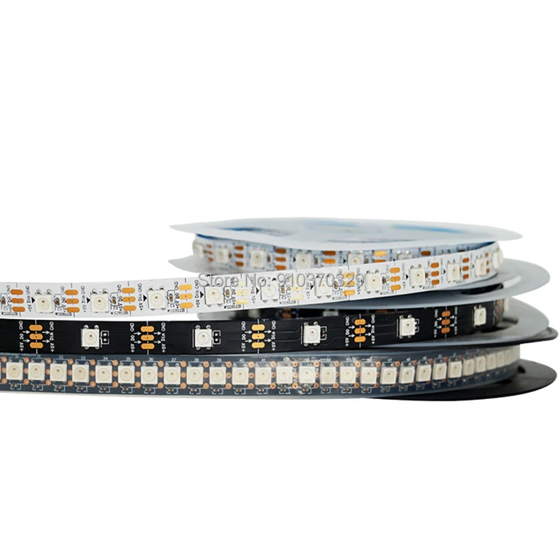 

1m2m3m4m5mWS2812BAddressableSmartLedStripLampBuilt-inIndependentICDriverChipSMD5050ProgrammingWaterproofDC5V30/60/144leds/m
