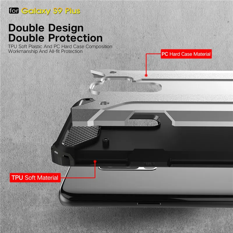 Rugged Armor Case For Samsung Galaxy S20 Plus S21 FE Note 20 Ultra S9 S10 A21S A41 A51 A71 A02S A12 A52 A72 A22 A82 Hard Cover samsung cases cute