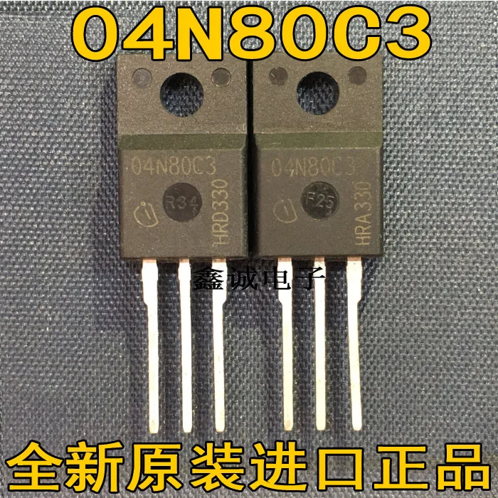 

10pcs/lot SPA04N80C3 800V 4A TO220F 04N80C3