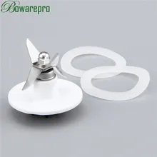 Bowarepro 3 шт. сменные лезвия резак и две резиновые прокладки часть подходит для Cuisinart блендер легко установить белый