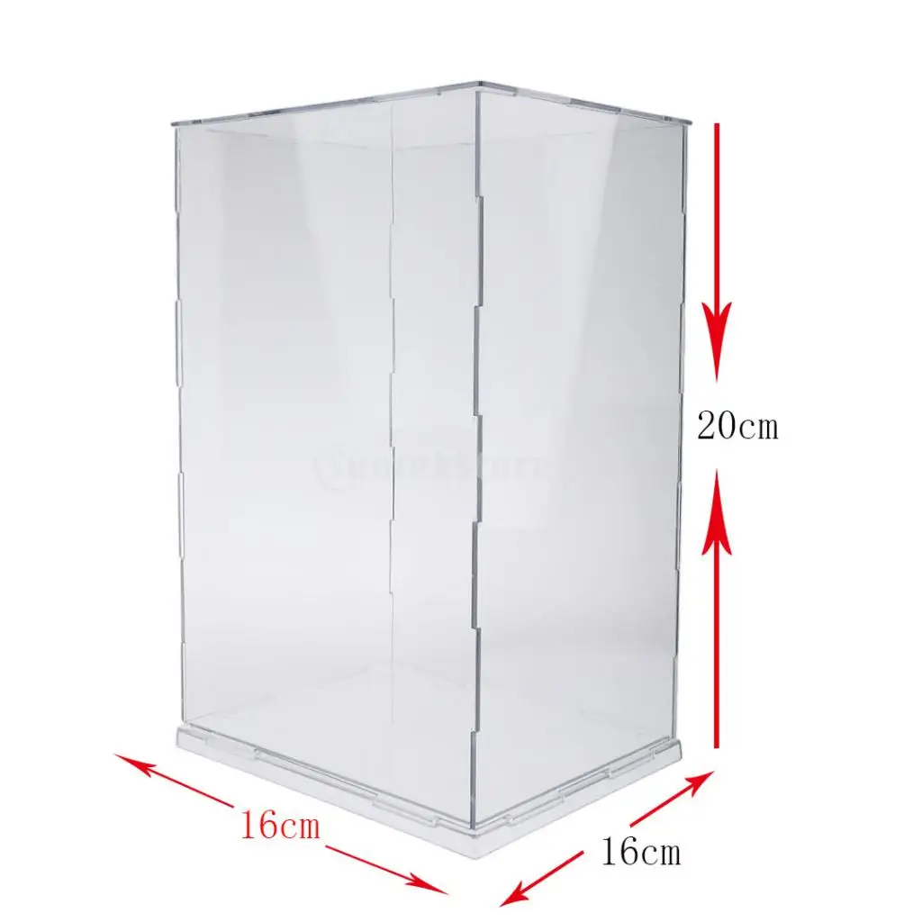 Display Case/Box Dustproof Showcase Character Doll Storage Case - Acrylic Plastic Transparent Clear - 16 x 16 x 20cm