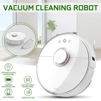 

S50 XIAOMI Vacuum 2 Cleaner Smart Planned Wifi Wet Dry Robot Home Automotic Sweeping Dust Sterilize Washin