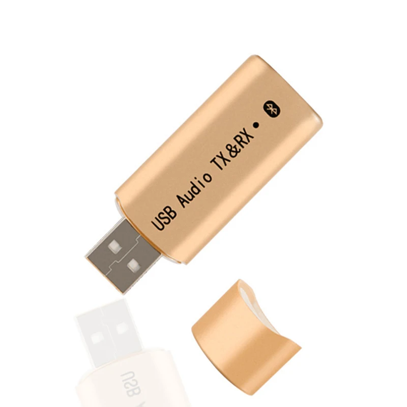 Беспроводной компьютерный драйвер бесплатный USB Bluetooth аудио передатчик Bluetooth приемный передатчик в одном - Цвет: 1