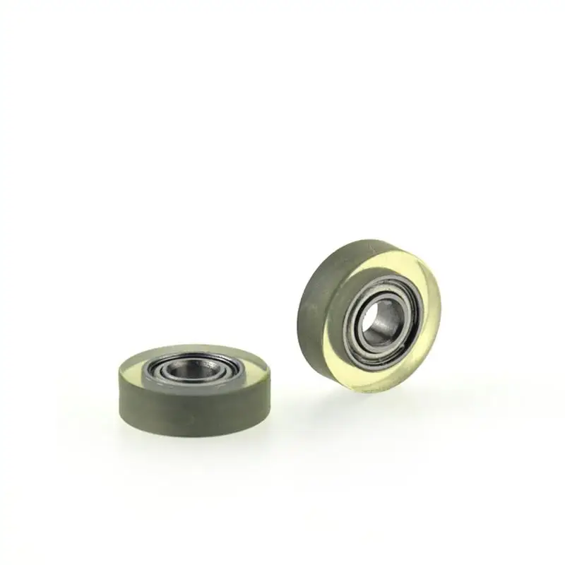 10 Stück/50 Stück 4x13x4mm PU68413-4 Polyurethan PU-beschichtetes Lager 684ZZ Rollenlager aus weichem Gummi für Hardware – Detail 4