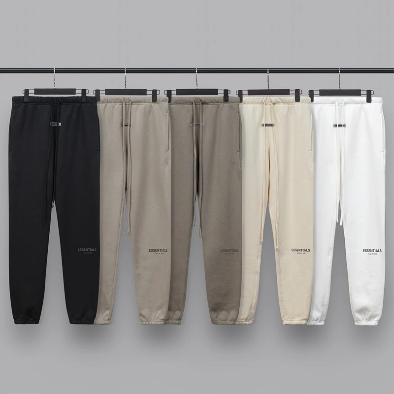 2020 nowe spodnie dresowe 100% 11 fog essentials kanye west jerry lorenzo luźne ovesized spodnie hip hop bawełniana bluza z kapturem spodnie