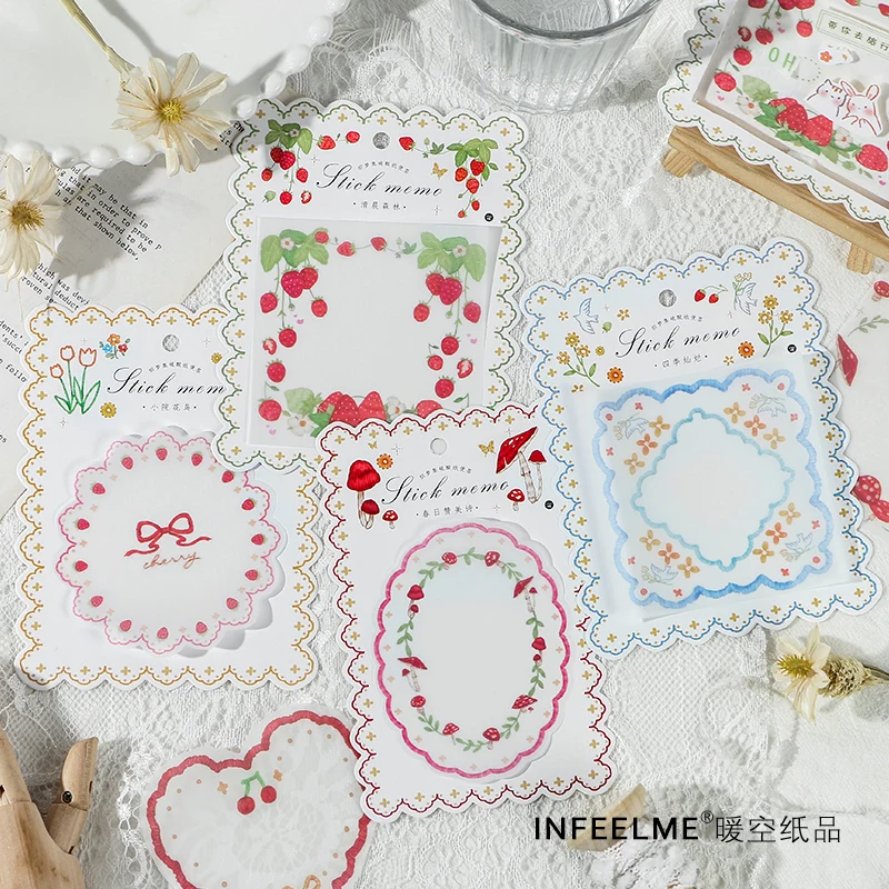 Кружевная рамка для заметок 30 листов |