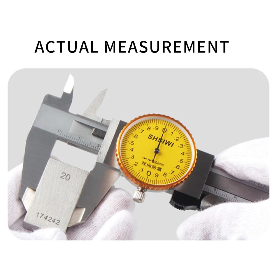 SH-5105 с часами штангенциркуль 0-150/0. 01 циферблат Vernier 0-200/0. 02 настольная карта 300