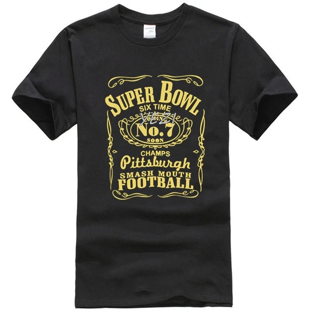 

Steelers Jack Label for Men T Shirt Short Sleeve T-shirt Fashion Cotton T-Shirts