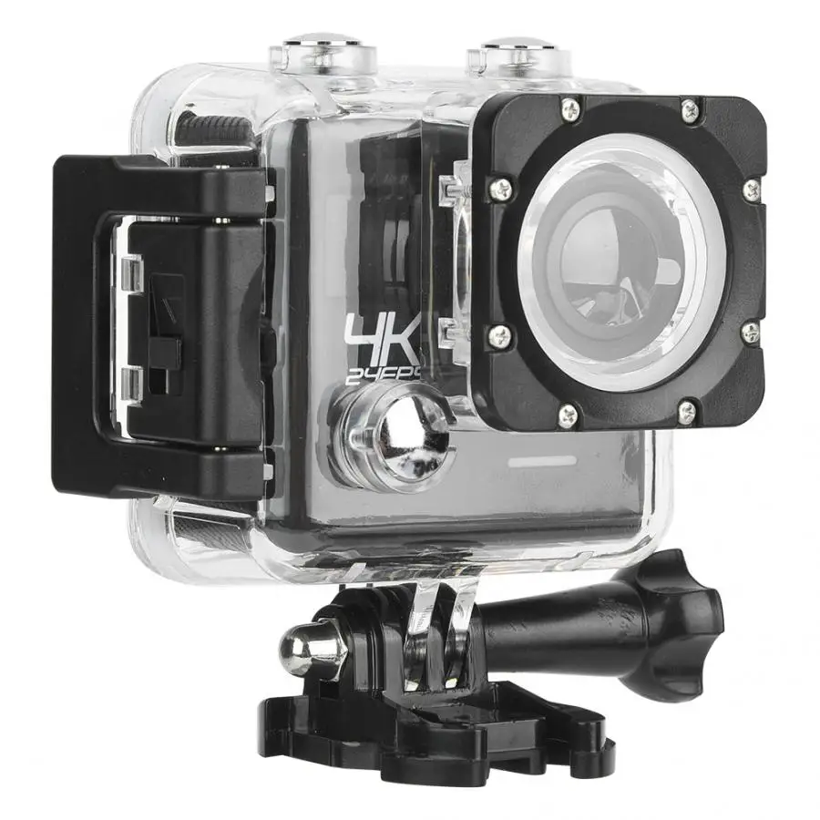4 K, 2 дюйма ЖК-дисплей Экран экшн Камера Спортивная камера для подводной съемки на глубине 30 м Водонепроницаемый Wi-Fi камера-Регистратор движения Камера с пультом дистанционного управления Управление