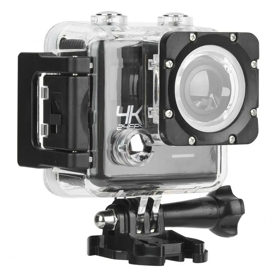  4K 2inch LCD Screen Action Camera Underwater 30M Waterproof WiFi Camcorder Motion Camera with Remot