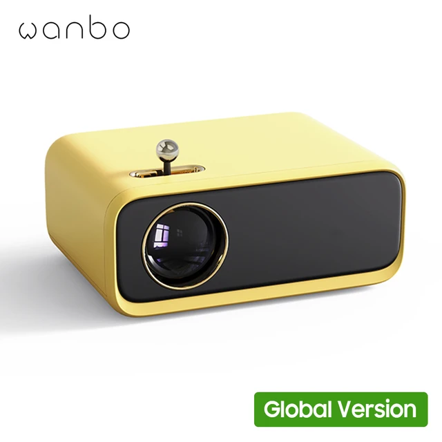 Youpin Global Version Wanbo T2 MAX Projector 1080P Mini LED Portable  Projector 1920*1080P Smart Audio Home Media Player Beamer - AliExpress