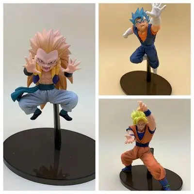 New Anime 16-22cm Dragon Ball Z Goku Vegeta Gotenks PVC Action Figure Collection Toys Model Gift | Игрушки и хобби