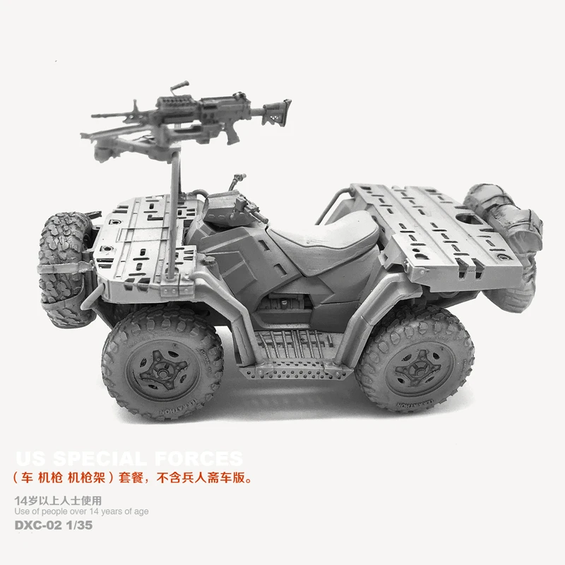 1/35 Смола Комплект США морской пломб рельеф модель автомобиля Неокрашенный