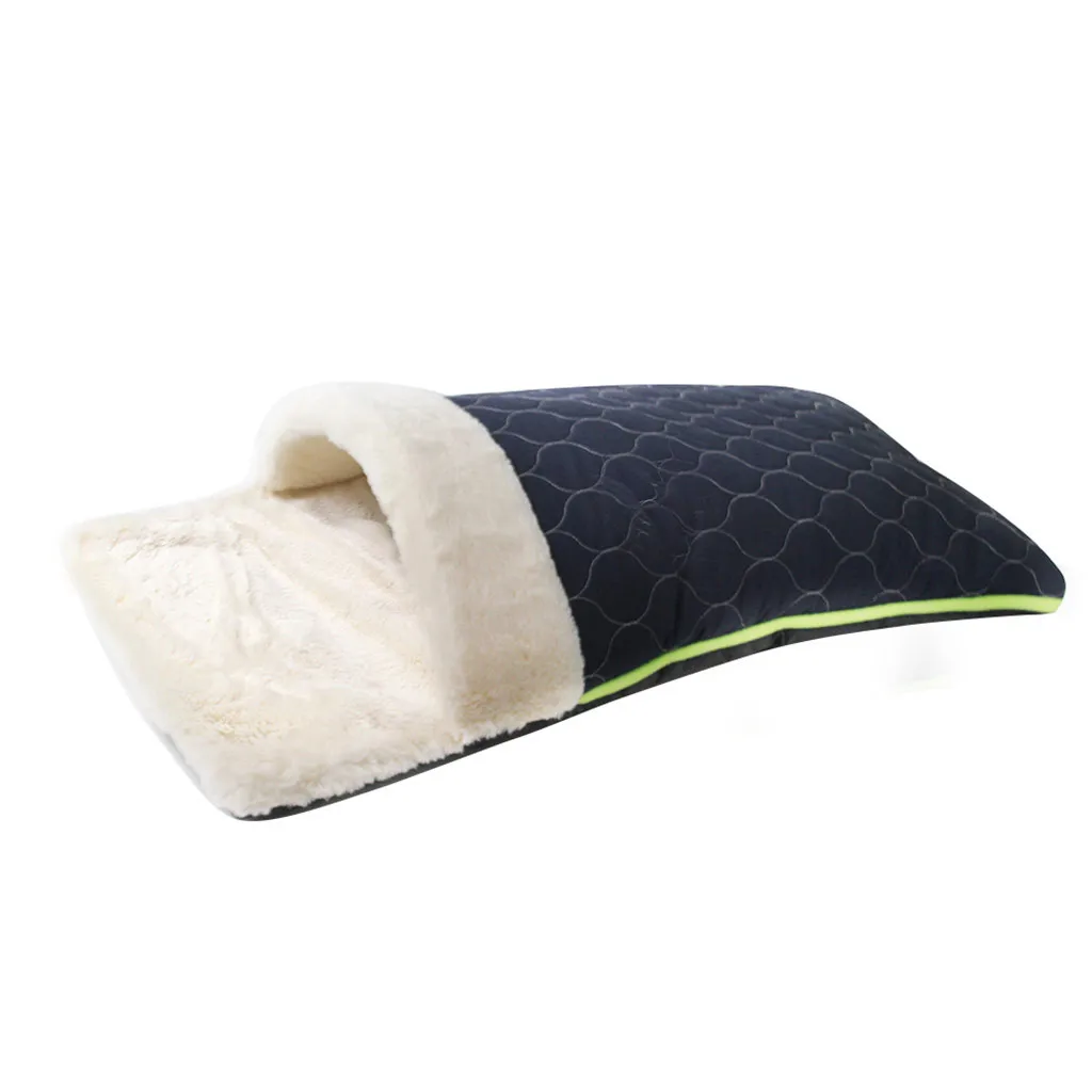 B pet bed Кровать для животных, для собак, кошек, зимняя теплая кровать, мягкая, для питомцев, успокаивающее гнездо, Успокаивающая кровать для собак, удобная, Успокаивающая кровать для собак, домик для кошек arenero gato 30O15 - Цвет: B pet bed