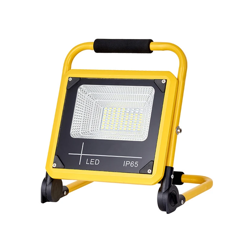

JLAPRIRA Outdoor Rechargeable Led Flood Light 100W, Portable Cob Led Rechargeable Hand Lamp Ip65