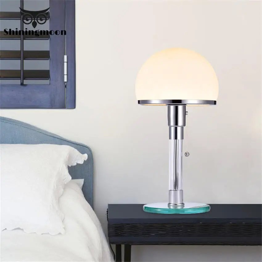 

Nordic Table Lamp Modern Glass Lamparas Mesita Noche Dormitorio Table Lamps for Living Room Home Deco Table Lanterns Desk Lamp