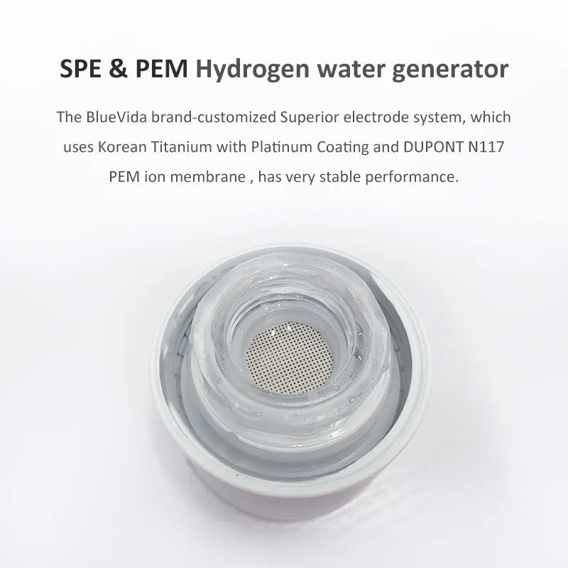 Max 3000ppb Bluevida Hydrogen Water Bottle Generator Anti-Aging 3000mAh Large Capacity Long Working Times Portable for Sports