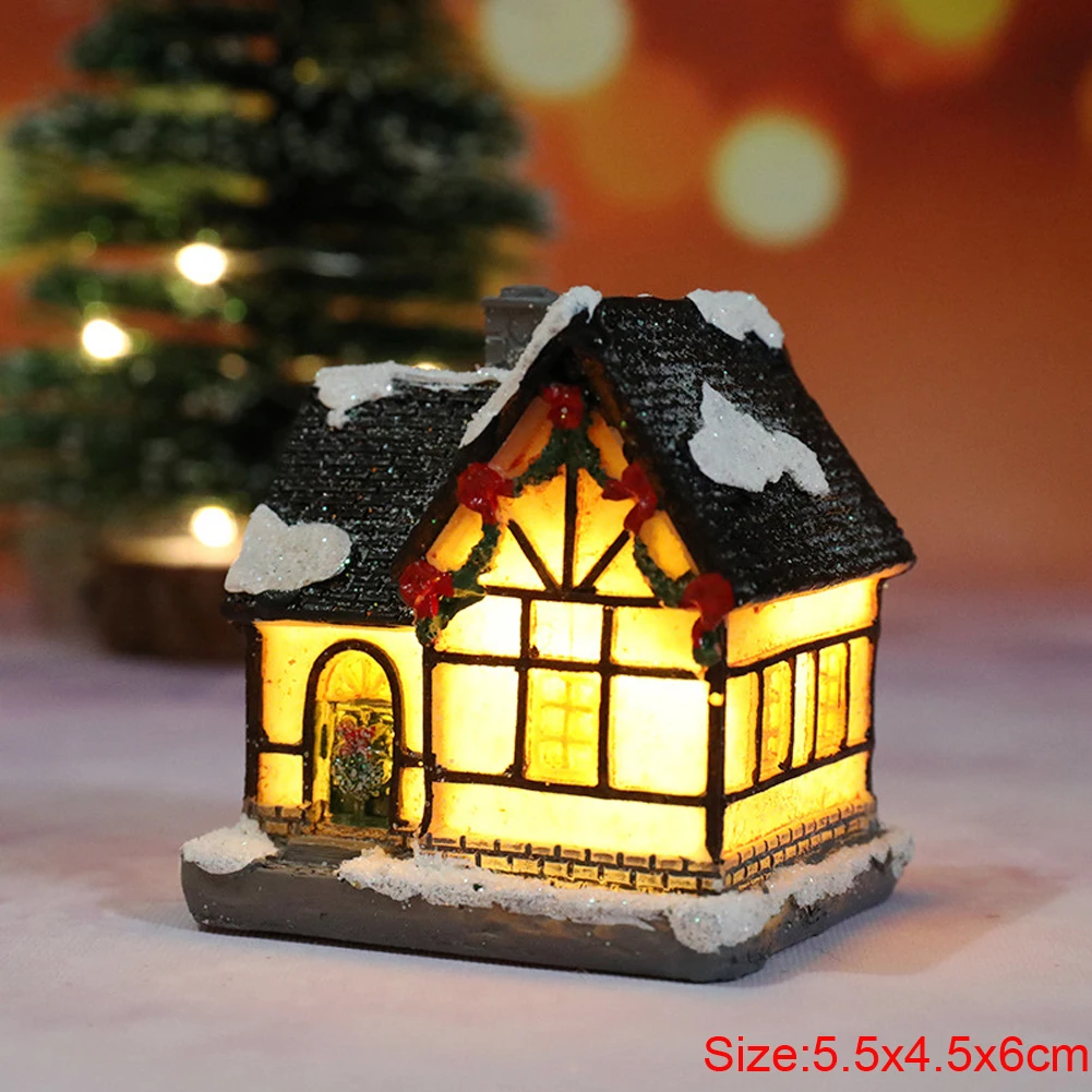 (🎅Hot Sale Now🎄) Christmas Small House Led Decoration