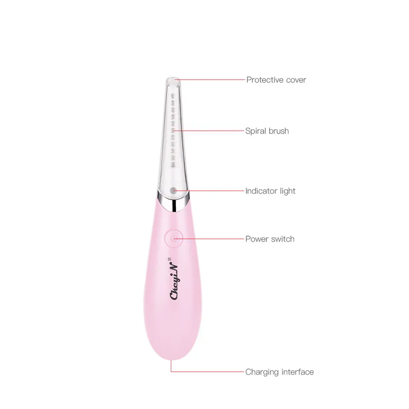 Electric Eyelash Curler USB Rechargeable Handy Heated Eye Lashes Curling Tool Long Lasting Eyelash Enhancer Pen Makeup Tools 38