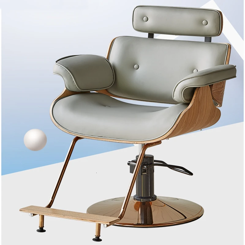 

Concise Present Hair Shop Hairdressing Chair Beauty Salon Special-purpose Lift The Barber Shop Chair High Archives Go Down Chair