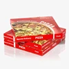 Wholesale High Quality Cheap Custom Logo 30x30 25 33 cm 40 cm Portable Reusable Corrugated Delivery Pizza Box 6