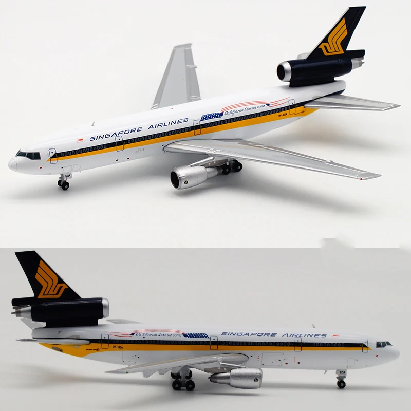 1/400 масштаб McDonnell-Douglas Сингапур авиалиний DC-10-30 модель самолета сплав самолет коллекционный дисплей коллекции самолетов