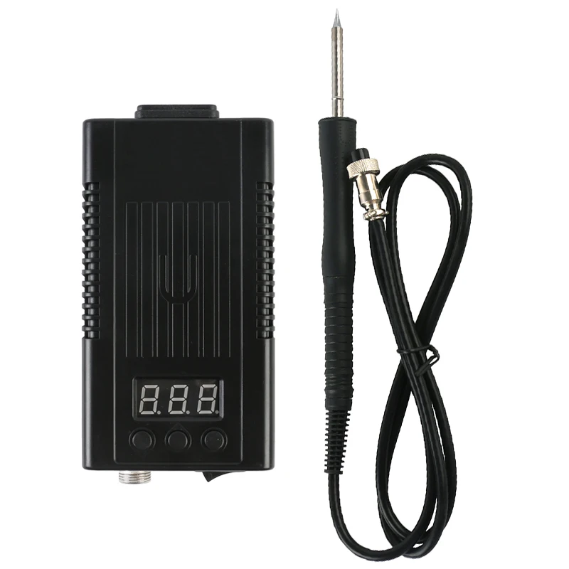 EU Plug 936 Soldering Iron Adjustable Digital Display Welding Kit Solder Tip+wick+Tweezers+Desoldering Pump | Инструменты